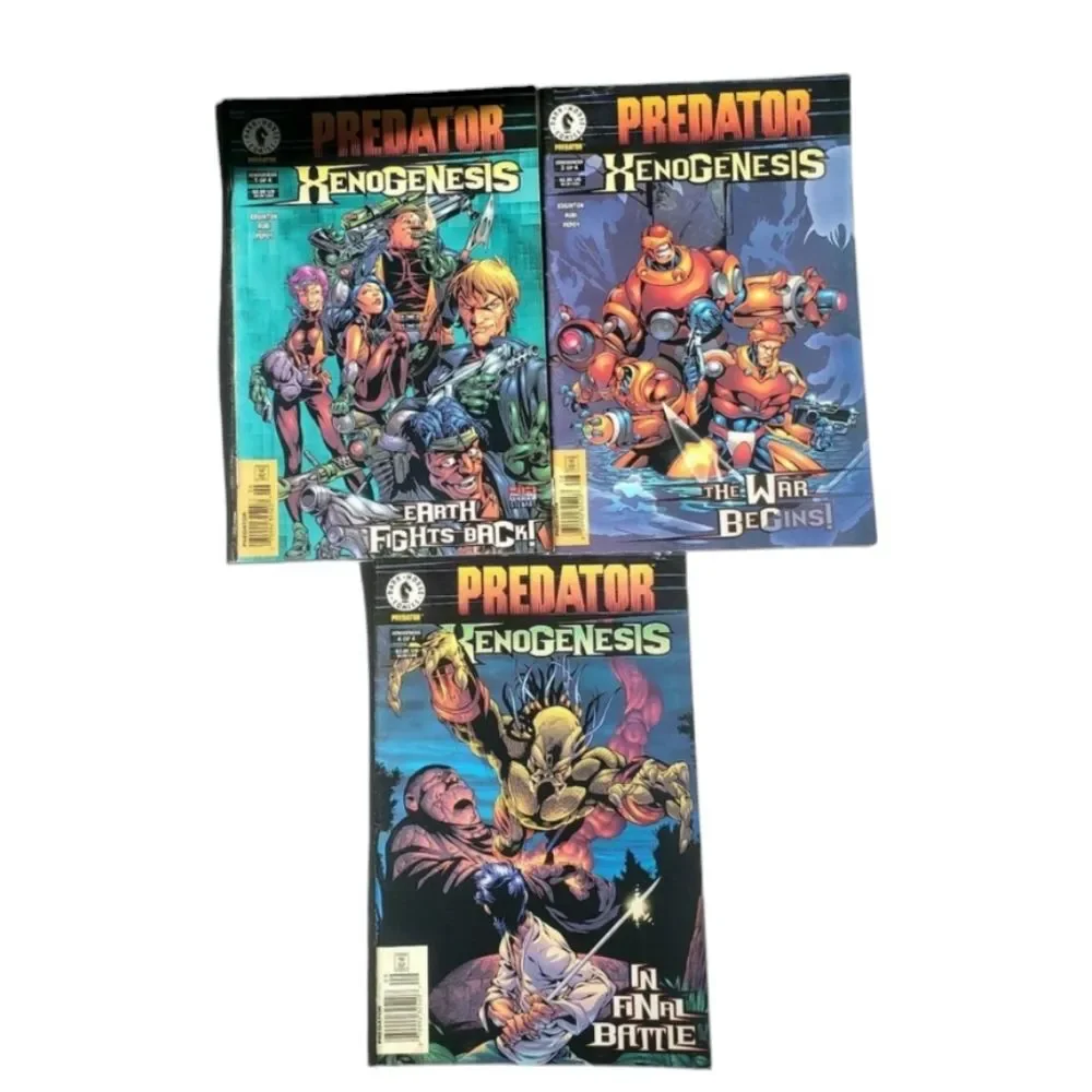 Predator Xenogenesis Comic Bundle of 3 - Picture 1 of 6